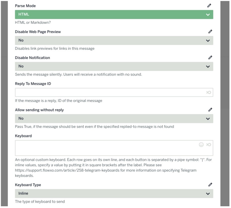 Telegram FXO Config